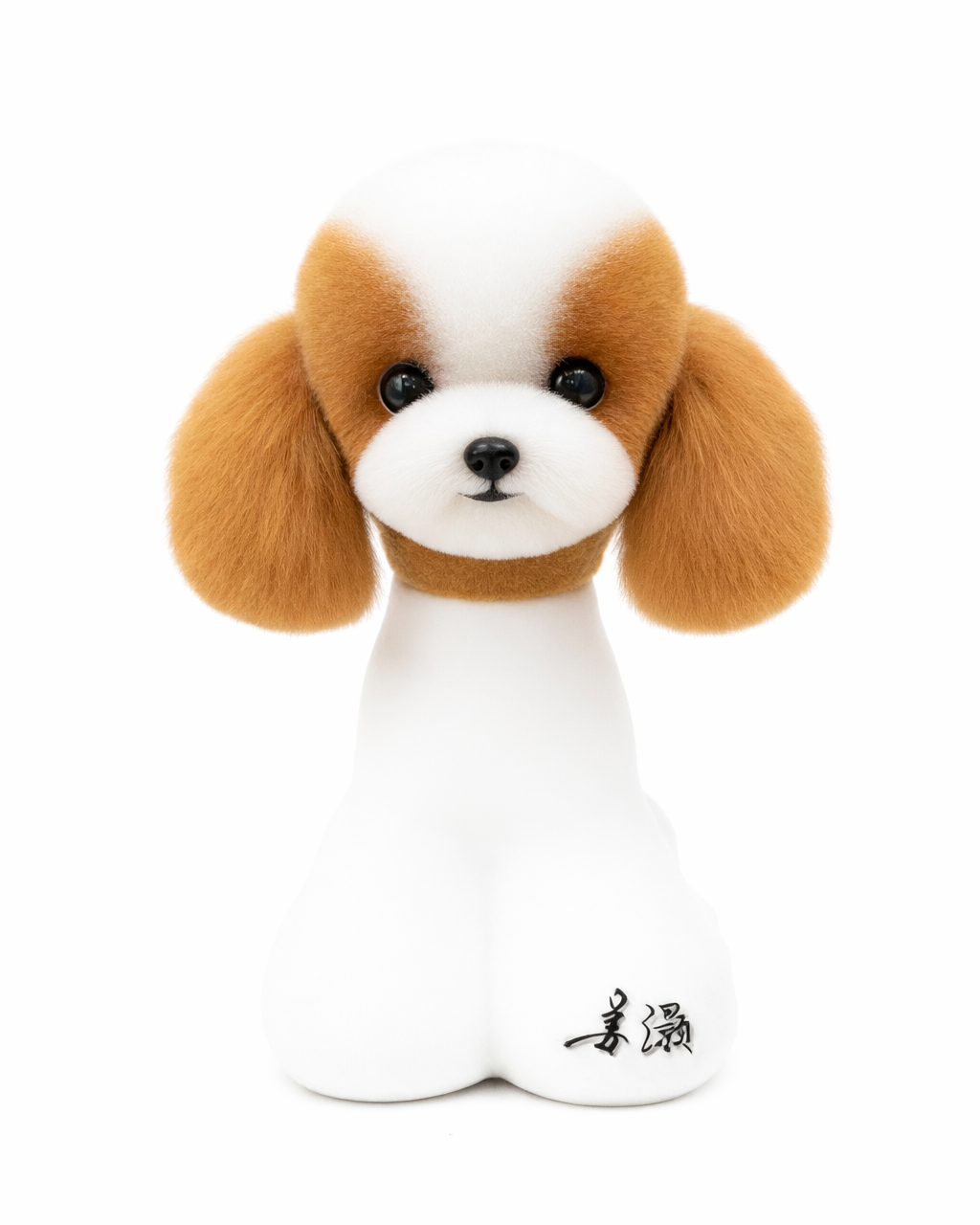 Pelo maniquí Apricot/Blanco